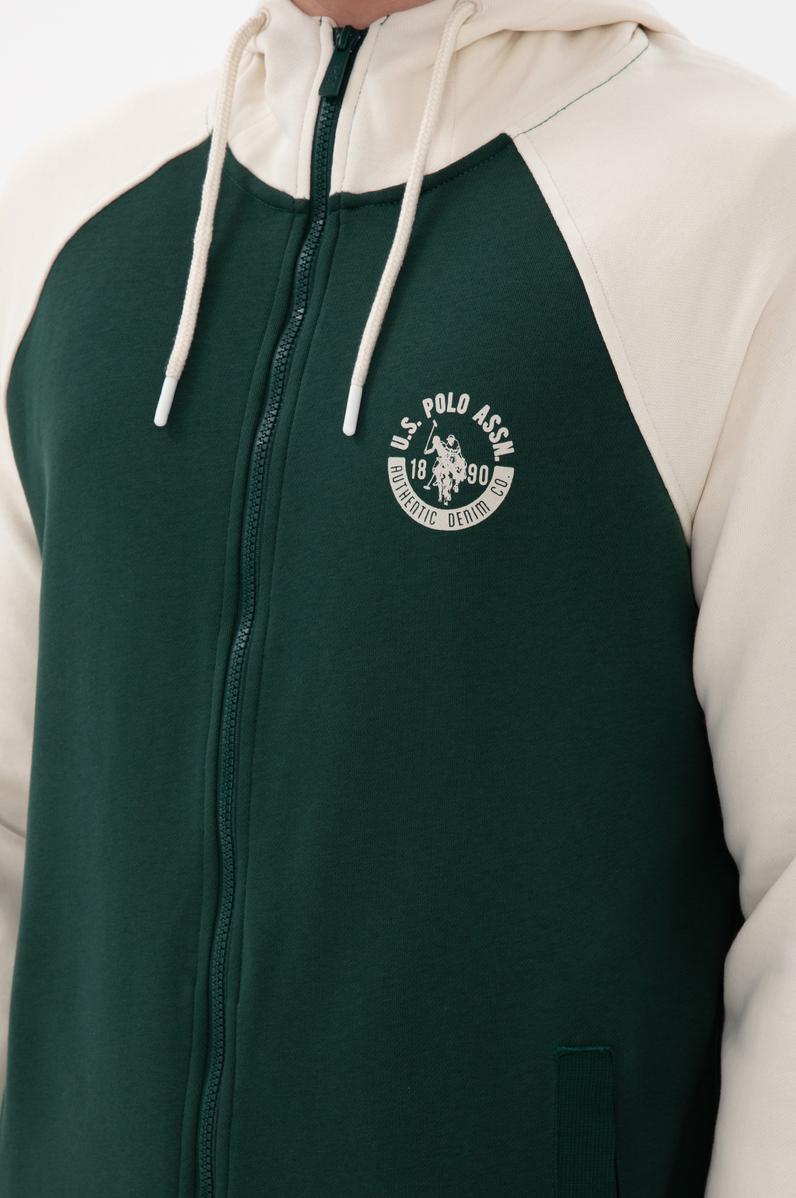 Erkek Koyu Yeşil Örme Hırka