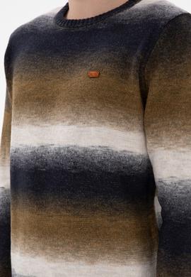 Erkek Slim Fit Bisiklet Yaka Taş Kazak - 50297082015