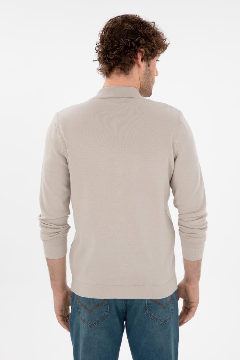 Erkek Taş Basic Triko Hırka - 50298272024