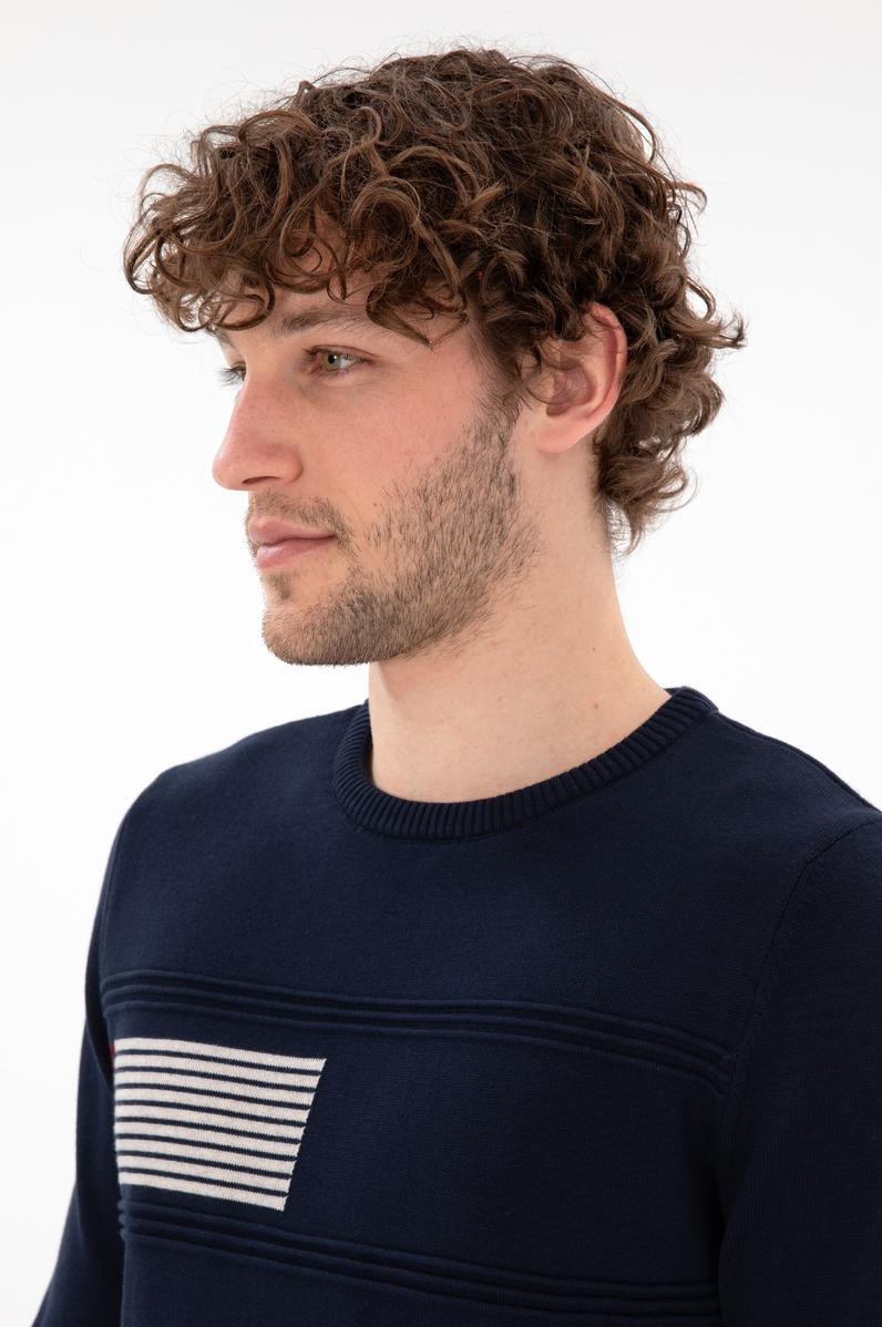 Erkek Lacivert Kazak