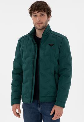 Erkek Koyu Yeşil Mont - 50290791035