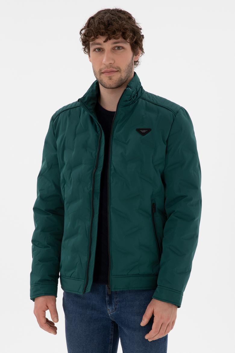 Erkek Koyu Yeşil Mont