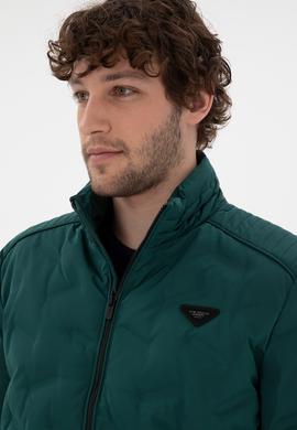 Erkek Koyu Yeşil Mont - 50290791035