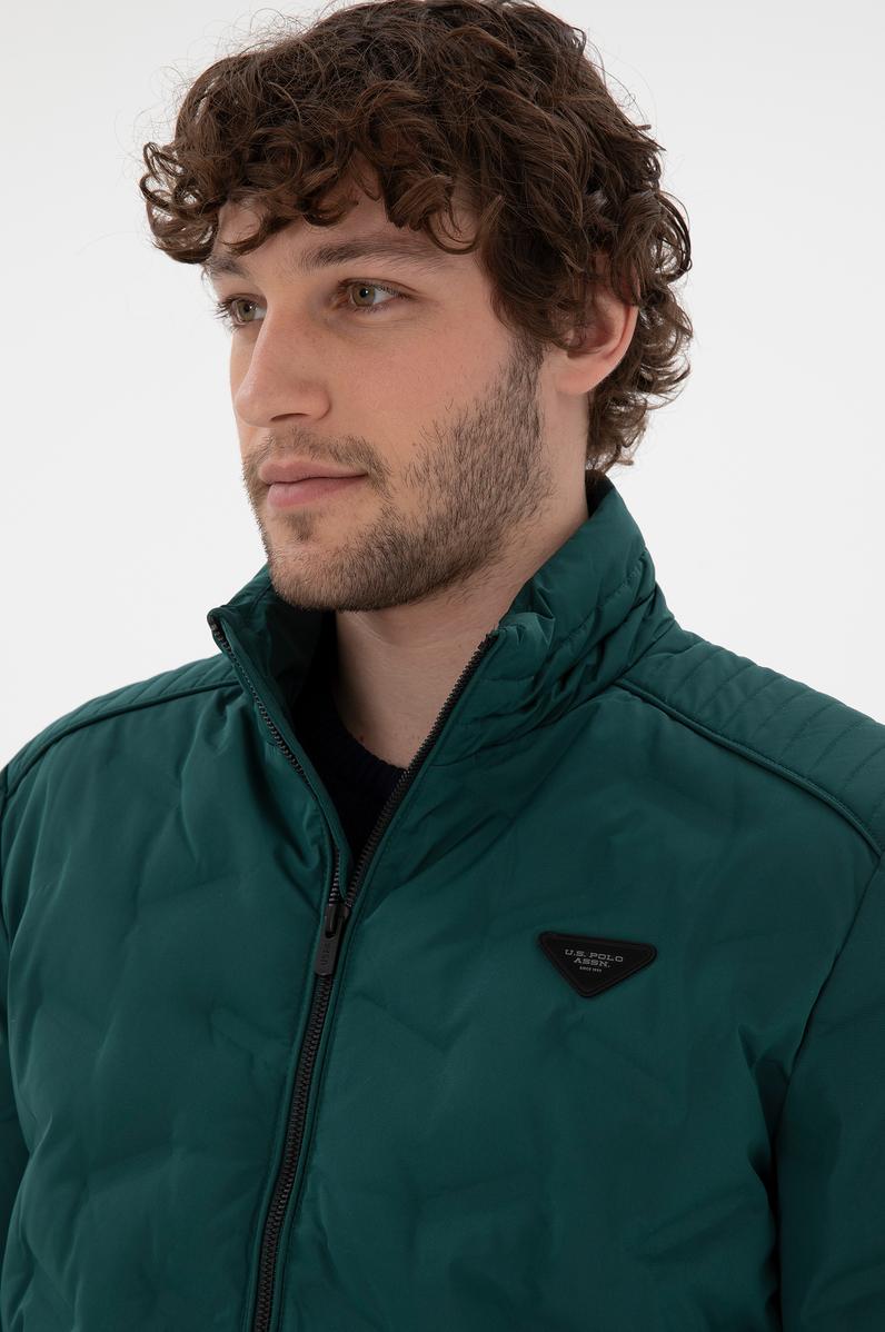 Erkek Koyu Yeşil Mont