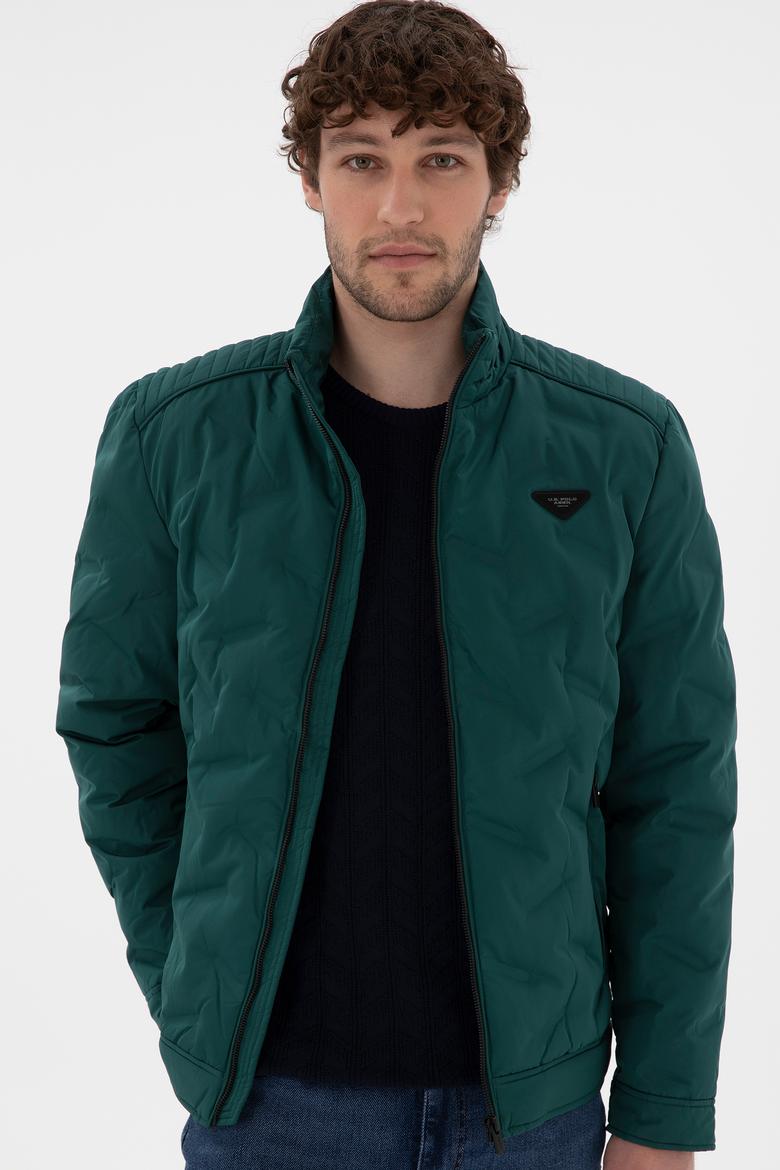 Erkek Koyu Yeşil Mont - 50290791035