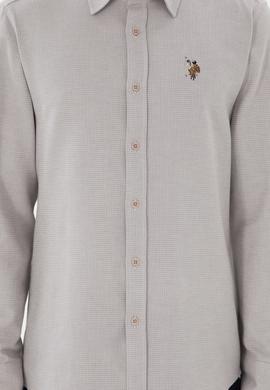 Erkek Taş Uzun Kollu Gömlek - 50291394016