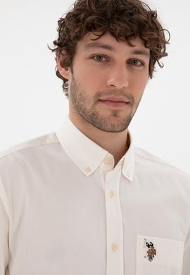 Erkek Krem Uzun Kollu Gömlek - 50291244025