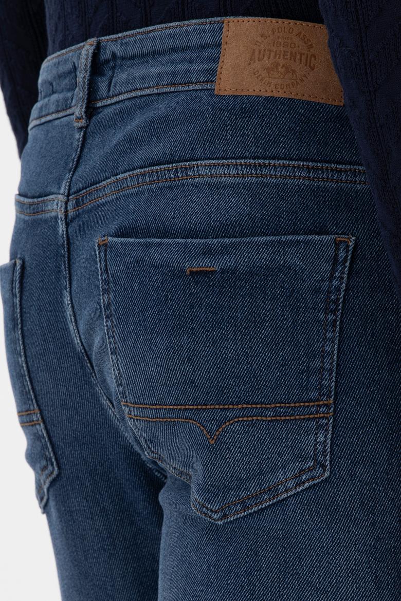 Erkek Koyu Mavi Jean Pantolon - 50290257049