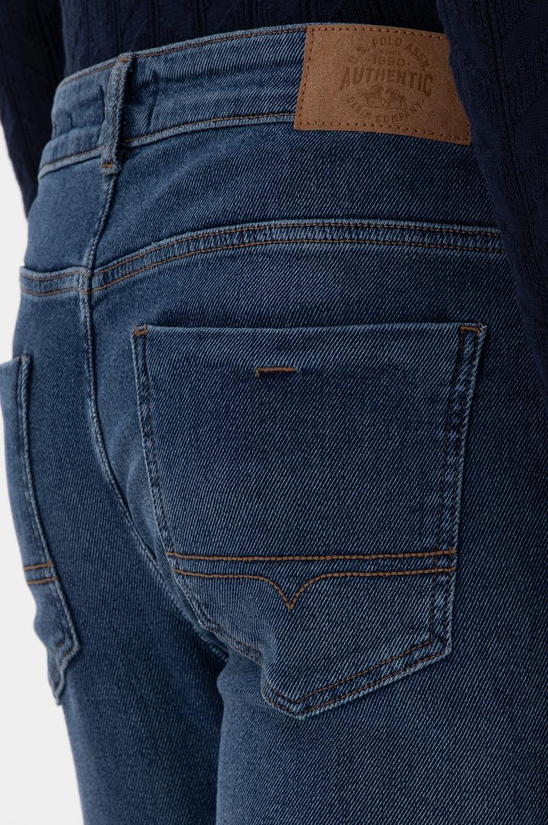 Erkek Koyu Mavi Jean Pantolon