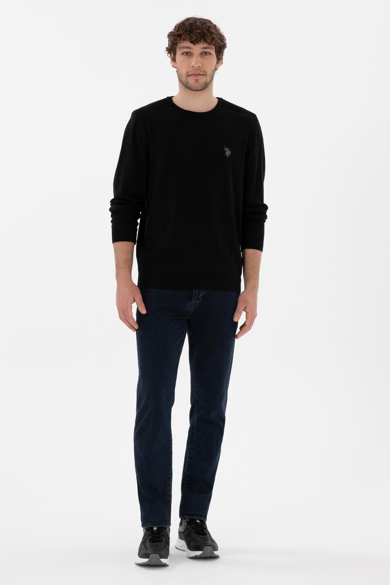 Erkek Siyah Basic Kazak - 50294740026