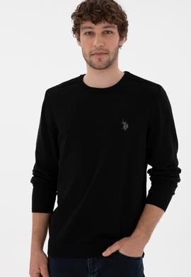 Erkek Siyah Basic Kazak - 50294740026