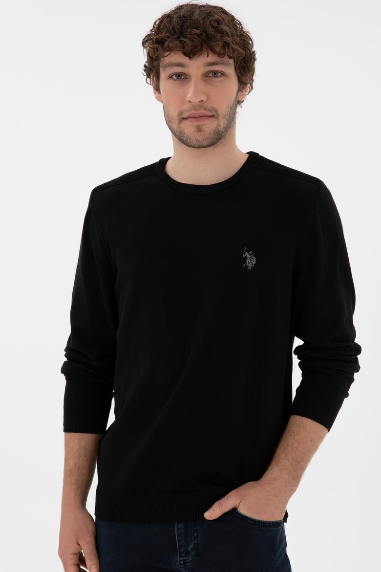 Erkek Siyah Basic Kazak - 50294740026