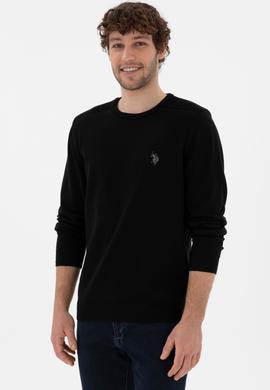 Erkek Siyah Basic Kazak - 50294740026