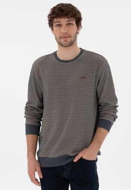 Erkek Antrasit Sweatshirt - 50290789007