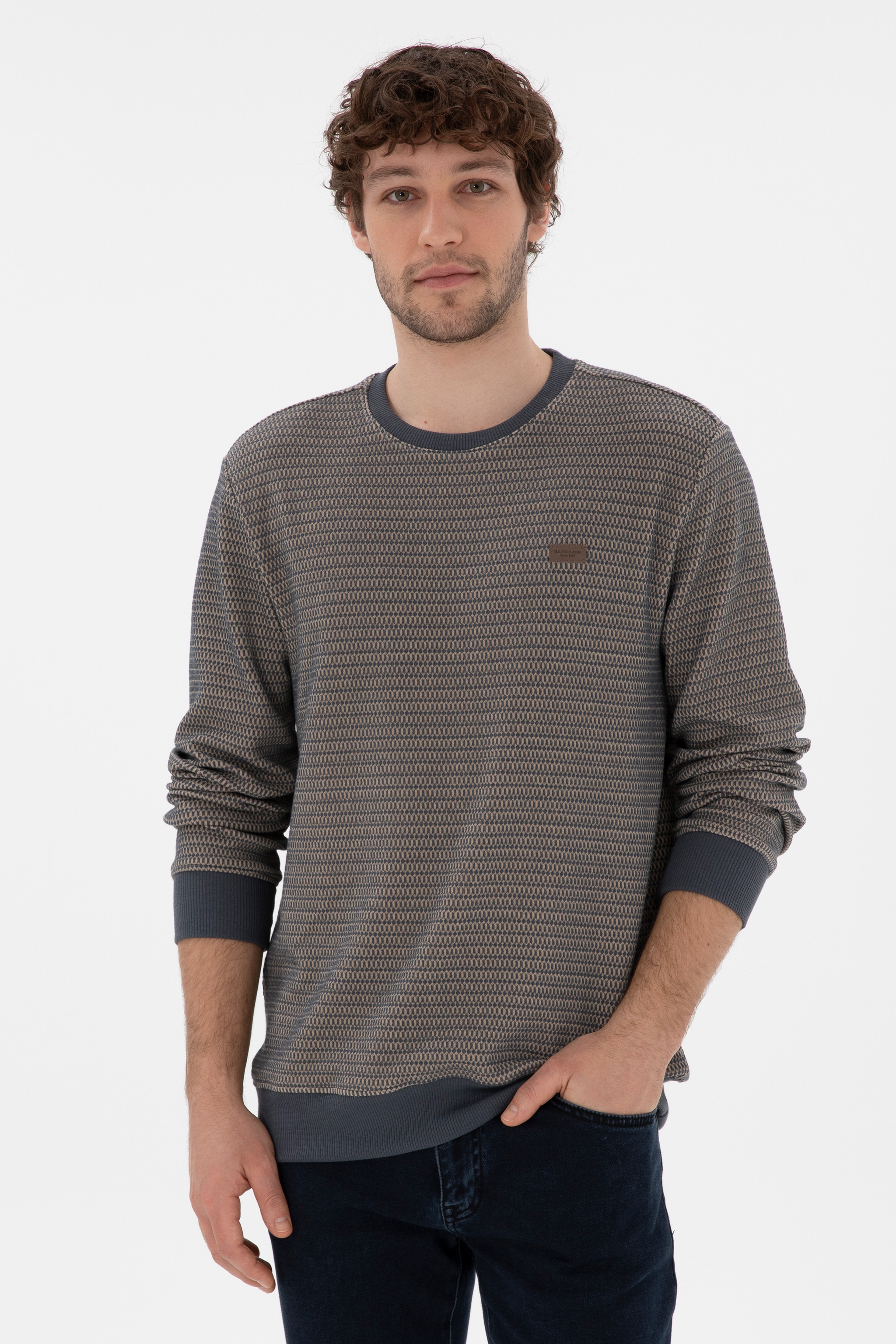 Erkek Antrasit Sweatshirt - Image 1