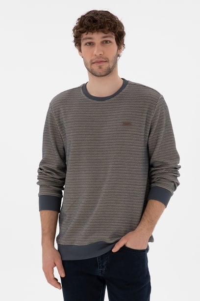 Erkek Antrasit Sweatshirt