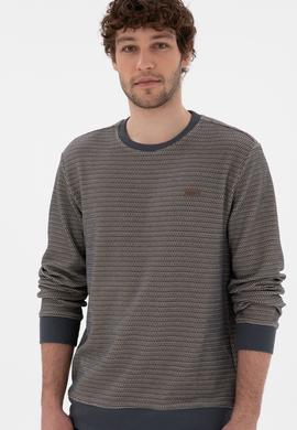 Erkek Antrasit Sweatshirt - 50290789007