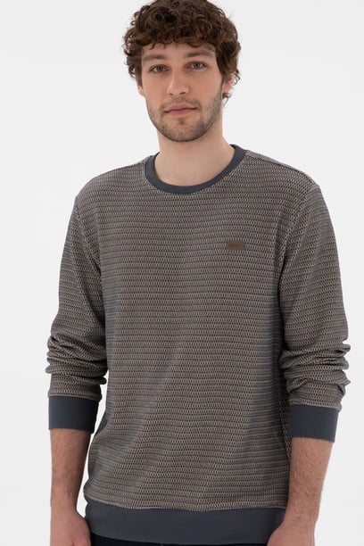 Erkek Antrasit Sweatshirt