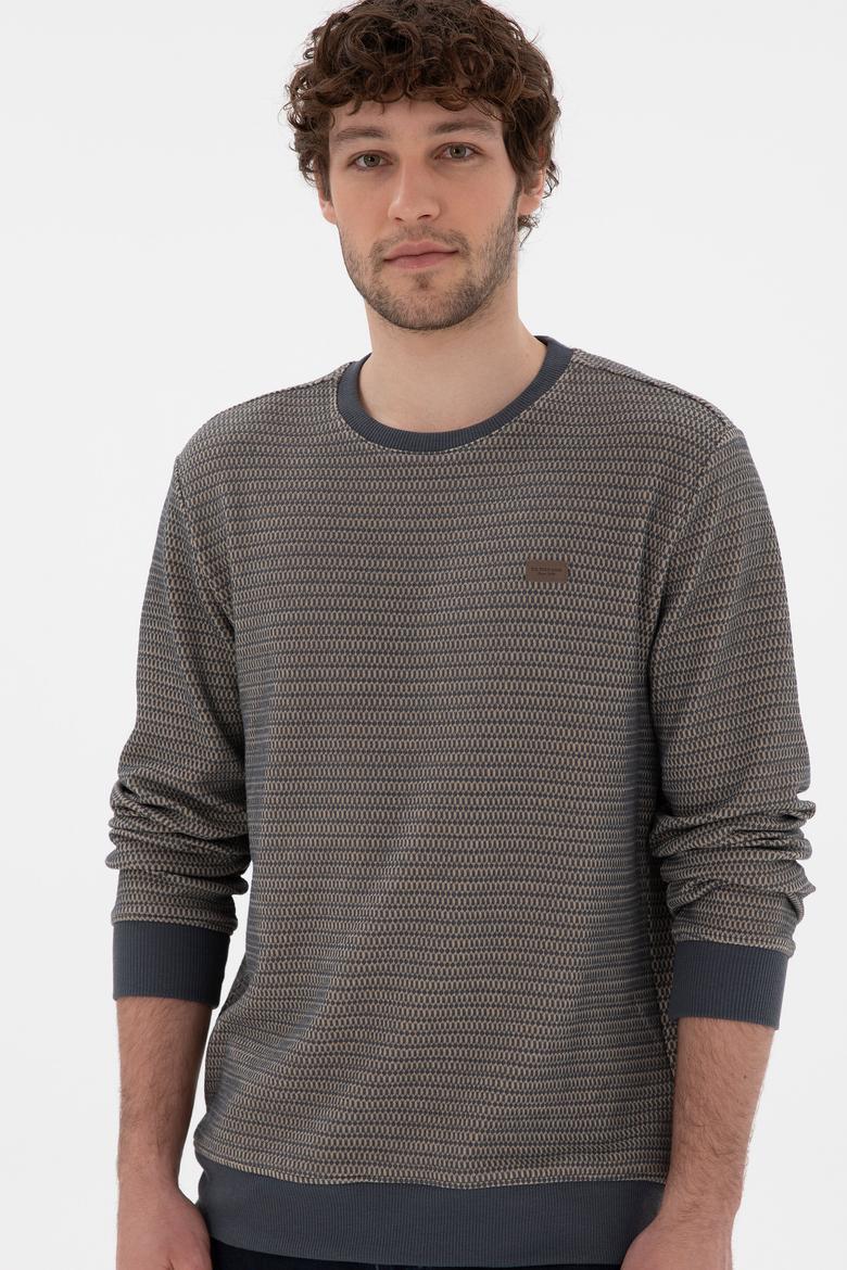 Erkek Antrasit Sweatshirt - 50290789007