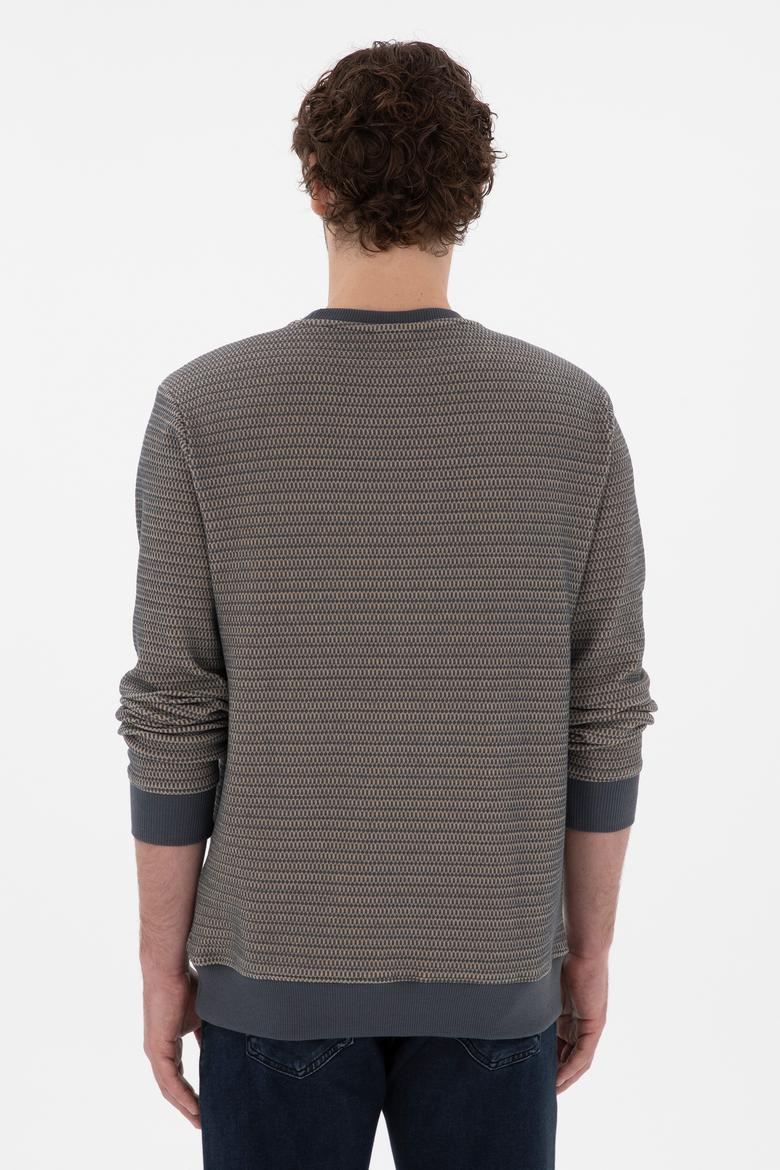 Erkek Antrasit Sweatshirt - 50290789007