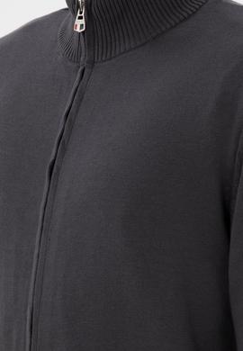 Erkek Antrasit Basic Triko Hırka - 50298268005