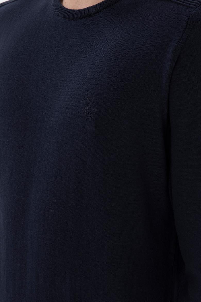 Erkek Lacivert Basic Kazak - 50294740035