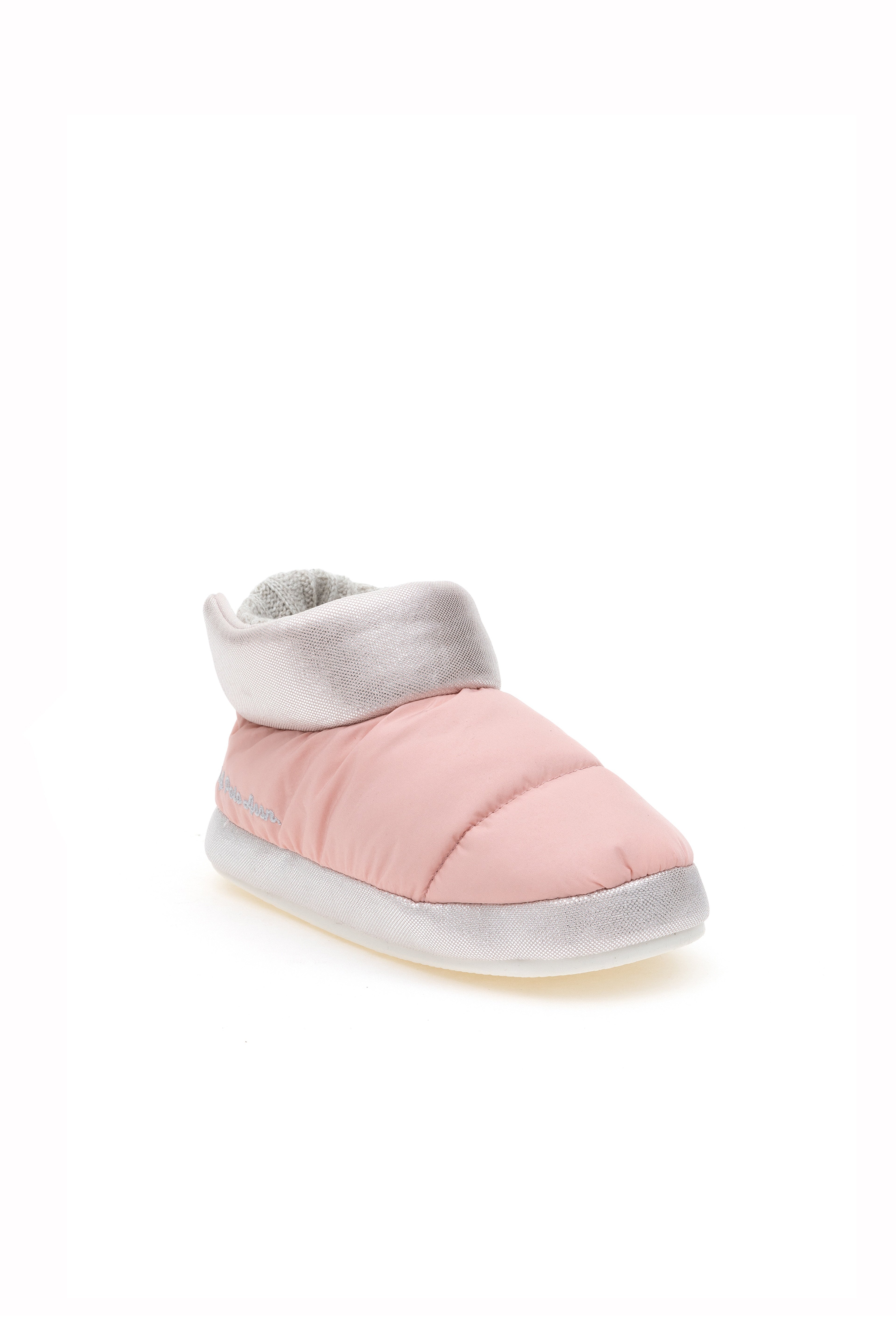 Kız Çocuk Pembe Panduf Ev Ayakkabısı - Image 3