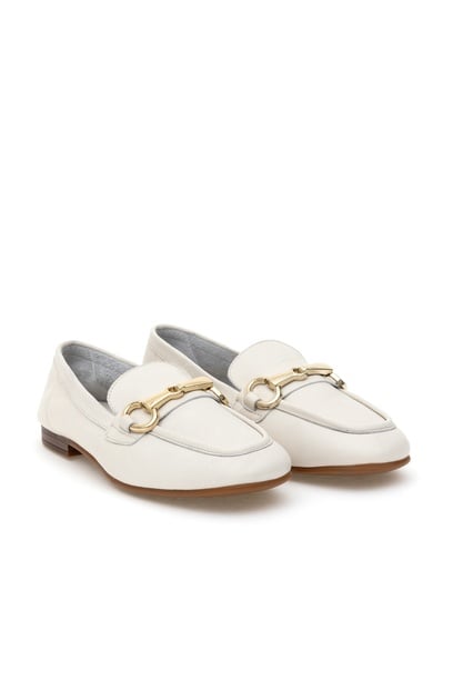 Kadın Krem Loafer