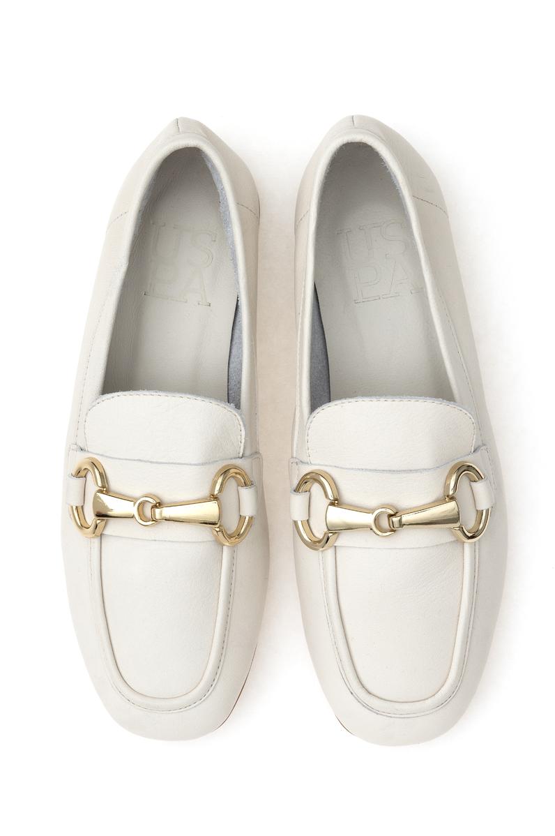 Kadın Krem Loafer