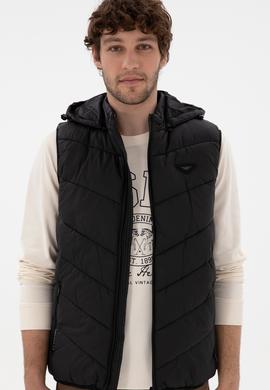 Erkek Siyah Yelek - 50290799010