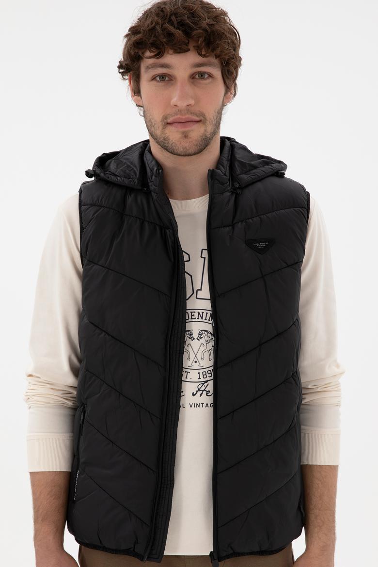 Erkek Siyah Yelek - 50290799010