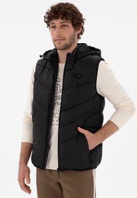 Erkek Siyah Yelek - 50290799010