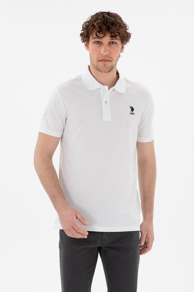 Erkek Beyaz Basic Tişört