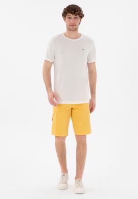 Erkek Safran Dokuma Şort - 50283949037