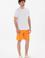 Erkek Turuncu Örme Şort