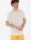 Erkek Regular Fit Bisiklet Yaka Modal Ekru Basic Tişört