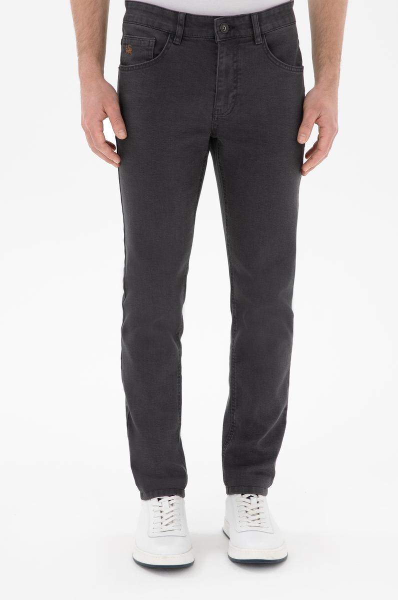 Erkek Antrasit Jean Pantolon