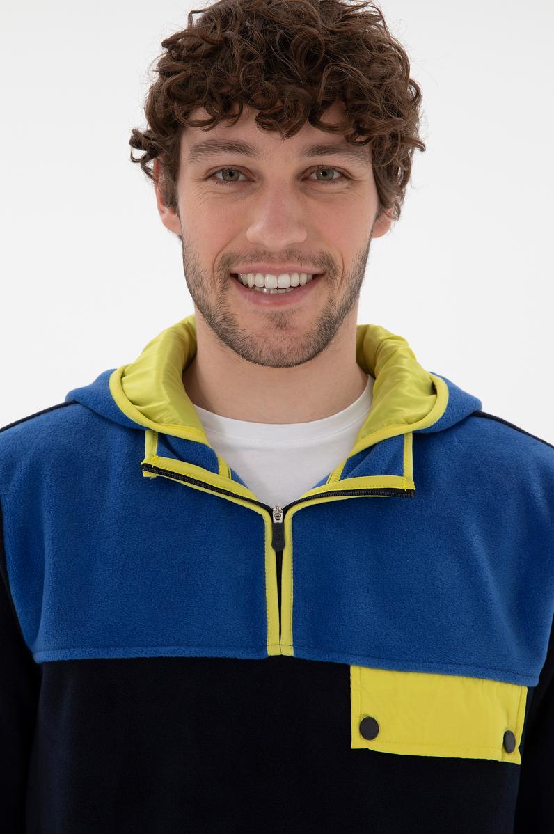 Erkek Lacivert Sweatshirt