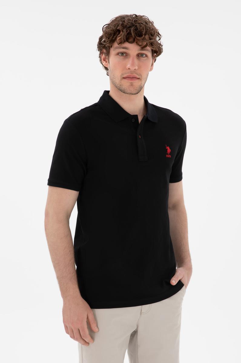 Erkek Siyah Basic Tişört