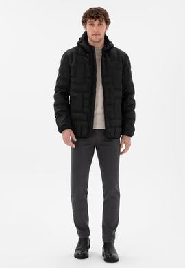 Erkek Siyah Mont - 50292895044