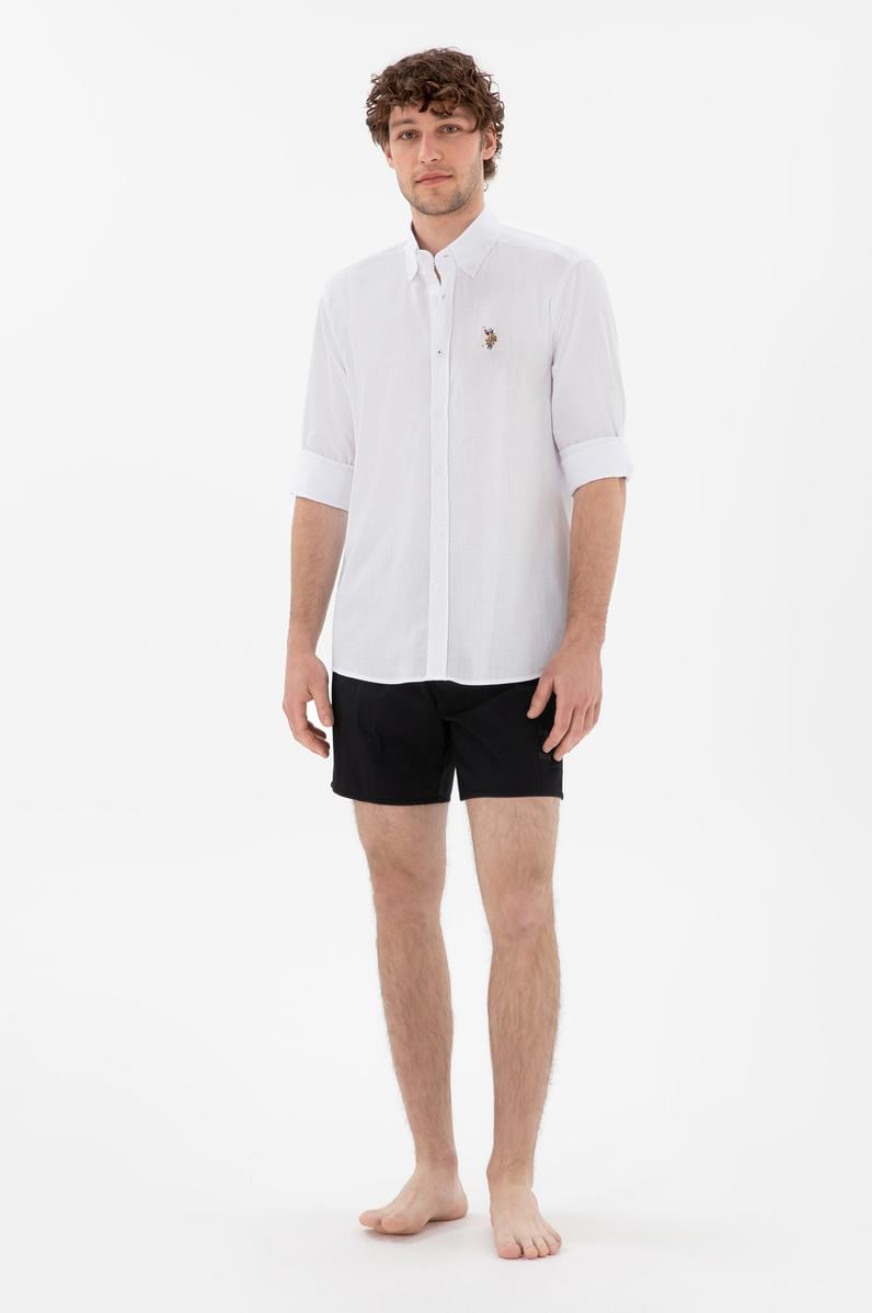 Erkek Siyah Deniz Şortu