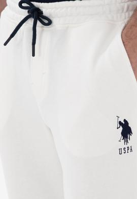 Erkek Slim Fit Düz Paça Ekru Eşofman Altı - 50298020095