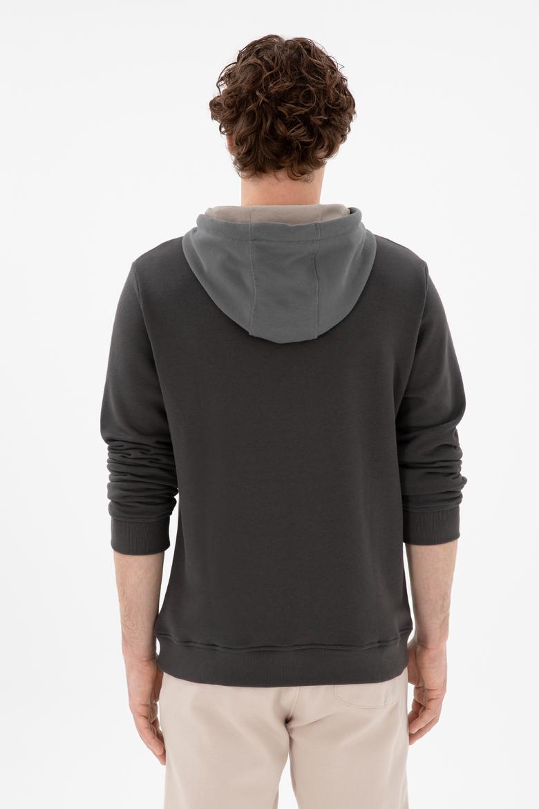 Erkek Antrasit Sweatshirt - 50293309006