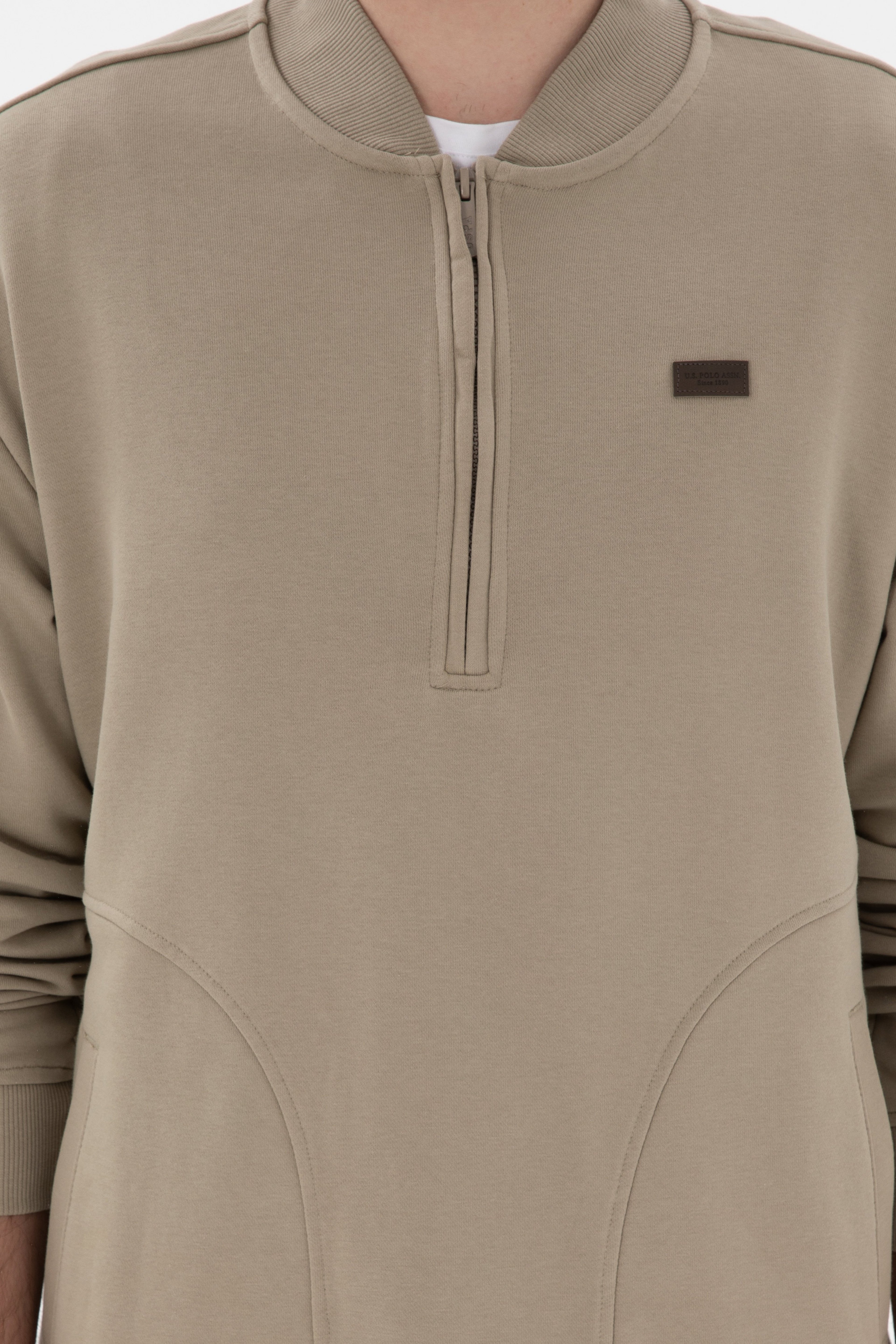 Erkek Açık Haki Sweatshirt