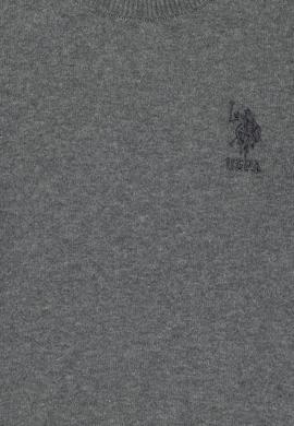 Erkek Çocuk Gri Melanj Basic Kazak - 50288893126