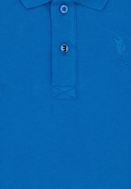 Erkek Çocuk Kobalt Basic Polo Yaka Tişört - 50298049389