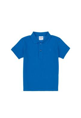 Erkek Çocuk Kobalt Basic Polo Yaka Tişört - 50298049389