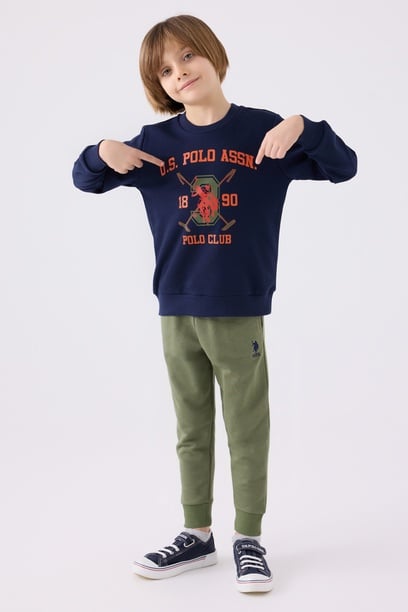 Erkek Çocuk Lacivert Pijama Takımı