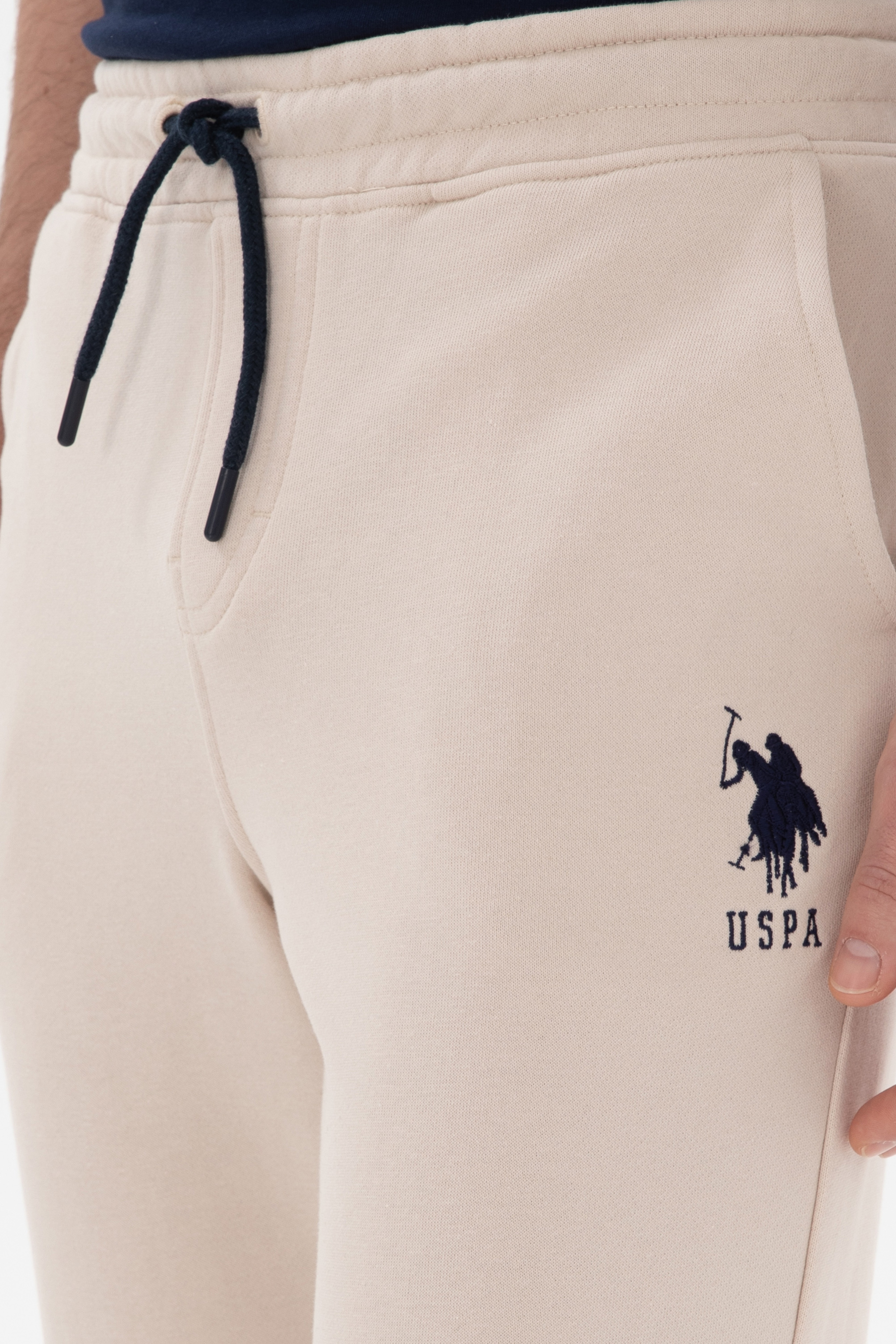 Erkek Slim Fit Lastikli Paça Taş Eşofman Altı