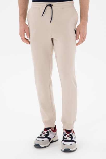 Erkek Slim Fit Lastikli Paça Taş Eşofman Altı